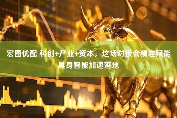 宏图优配 科创+产业+资本，这场对接会精准赋能具身智能加速落地